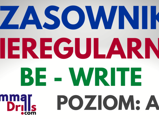 Czasowniki nieregularne